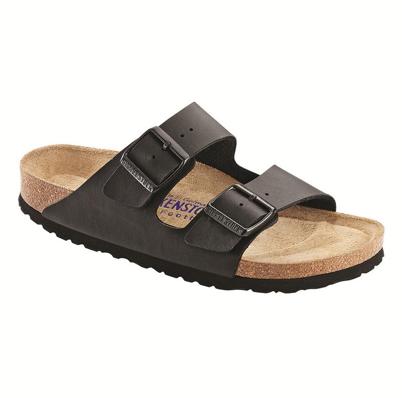 Arizona Birkenstock Soft Footbed Birko Flor Damske Čierne | SK 36EBC